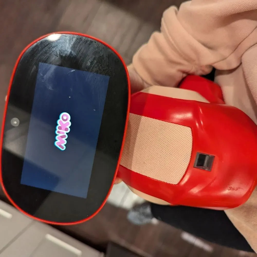 Miko 3: Ai-Powered Smart Robot for Kids STEAM Learning & Educational Robot - Red